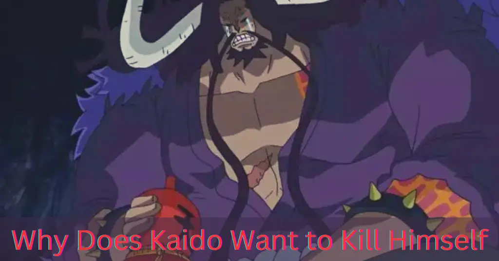 Why Does Kaido Want to Kill Himself